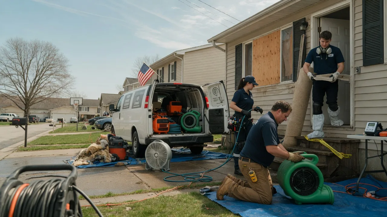 Water Damage Restoration in Eddy, TX near me